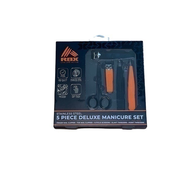 RBX 5 Piece Deluxe Manicure Set - NIB - Picture 1 of 2
